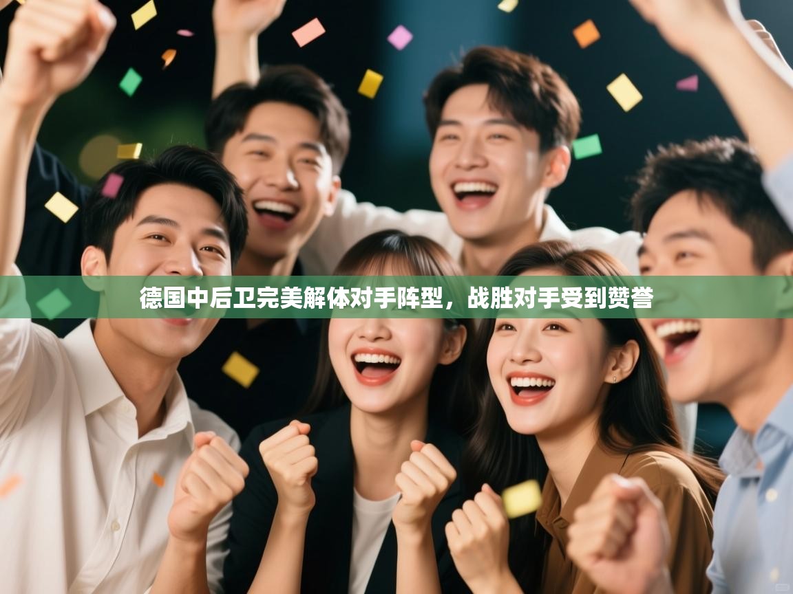 德国中后卫完美解体对手阵型，战胜对手受到赞誉  第1张